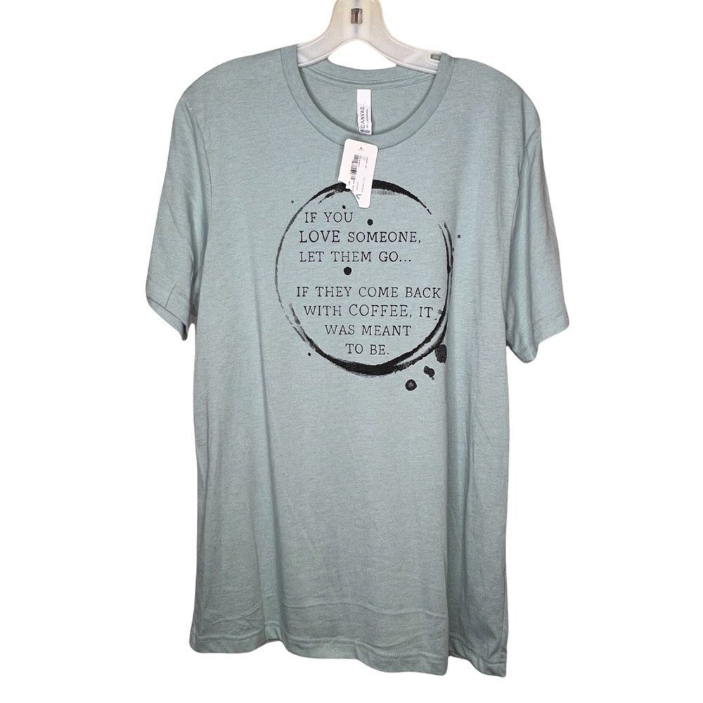 Bella Canvas Mason Jar T-Shirt nwt